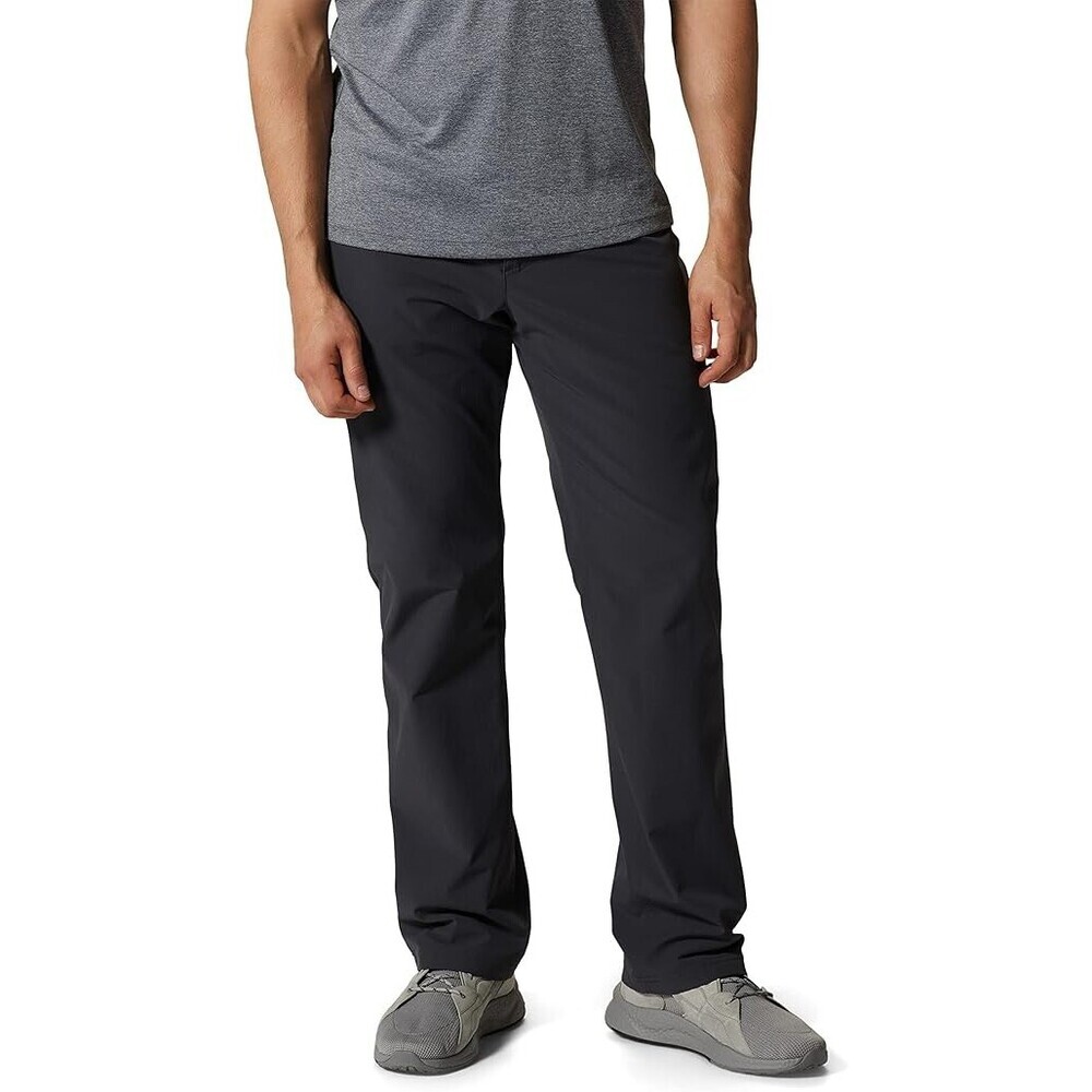 Mountain Hardwear Yumalino Pants Mens 31 Dark Storm Nylon Stretch Pockets RED939